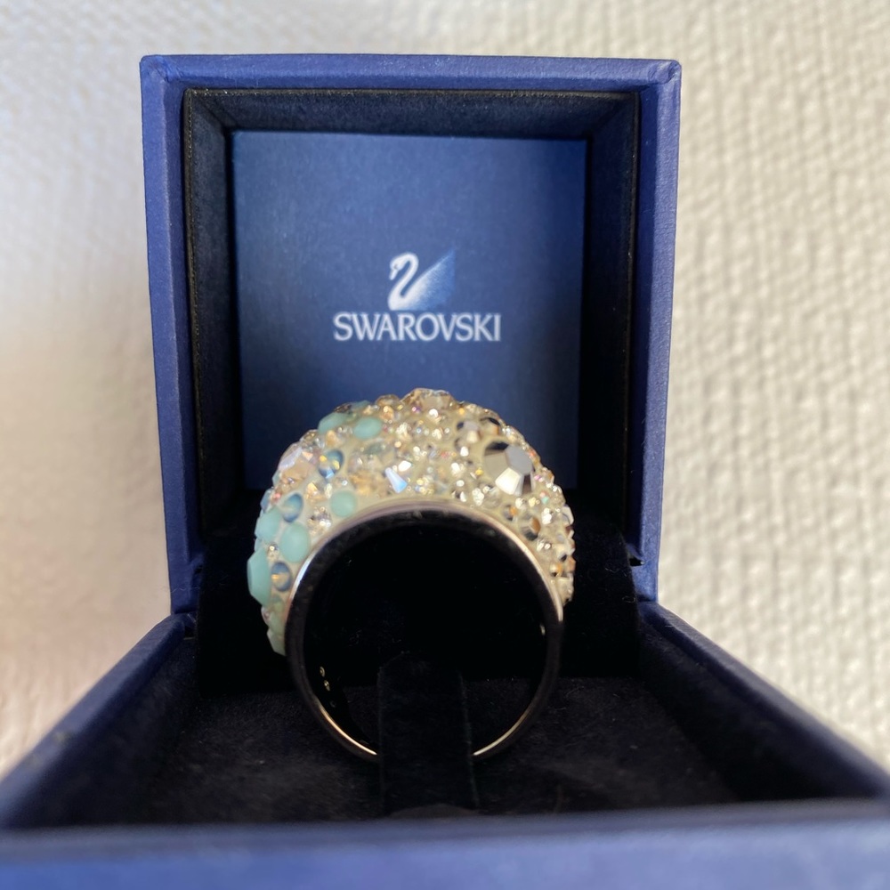 Swarovski crystal ring